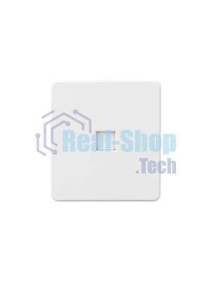 Розетка компьютерная Kranz ROUND RJ45 кат6 с/у перламутр