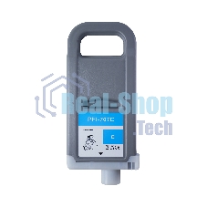 Картридж струйный Sakura 9822B001 (PFI-707C) для Canon, голубой, 700 мл.