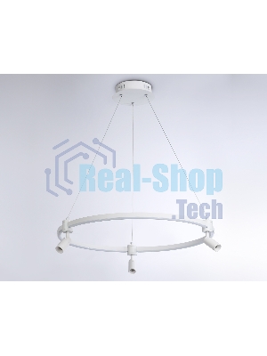 Светильник Ambrella light FL5292/1+3 WH белый 54W 3000K/4200K/6400K+4200K D600*1200 (ПДУ ИК)