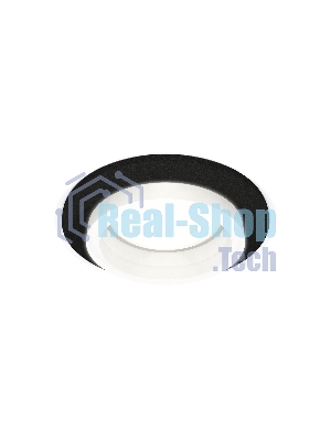 Комплект встраиваемого светильника Ambrella light XC6513065 SBK/FR черный песок/белый матовый MR16 GU5.3 (C6513, N6245)