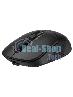 Мышь беспроводная A4Tech Fstyler FB10C черный, 2000 dpi, радиоканал, Bluetooth, USB, кнопки - 4