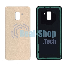 Задняя крышка для Samsung A730F Galaxy A8 Plus (2018) золотой