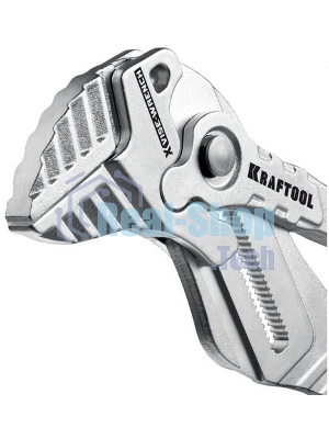 Клещи KRAFTOOL VISE-WRENCH X, 180 мм, клещи переставные-гаечный ключ