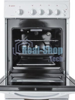 Плита газовая Gefest 3200-06 К2 белый, конфорок 4 шт, духовка 42 л, 50 см x 85 см x 57 см