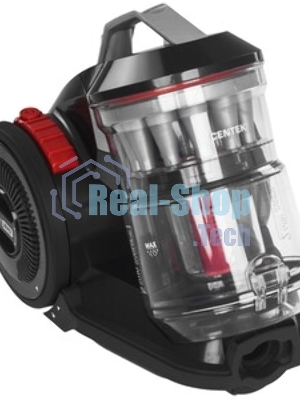 Пылесос Centek CT-2523 черный/красный, 420/2400 Вт, уборка сухая, пылесборник контейнер 3.5 л