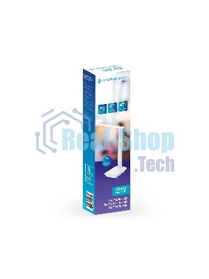 Светодиодная настольная лампа с диммером Ambrella light DE502 WH белый LED 3000-6400K 9W