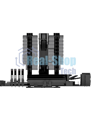 Кулер ID-COOLING SE-207-XT SLIM черный 120мм алюминий/медь 1800rpm 35db 4-pin 220W 135мм