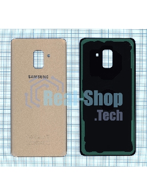 Задняя крышка для Samsung A730F Galaxy A8 Plus (2018) золотой