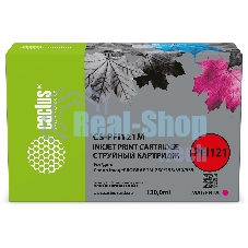 Картридж струйный Cactus CS-PFI121M PFI-121 M пурп.пигм. (130мл) для Canon imagePROGRAF TM-250/255/350/355