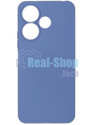 Чехол (клип-кейс) BoraSCO для Xiaomi Poco M6 4G Silicone Case лавандовый (73630)