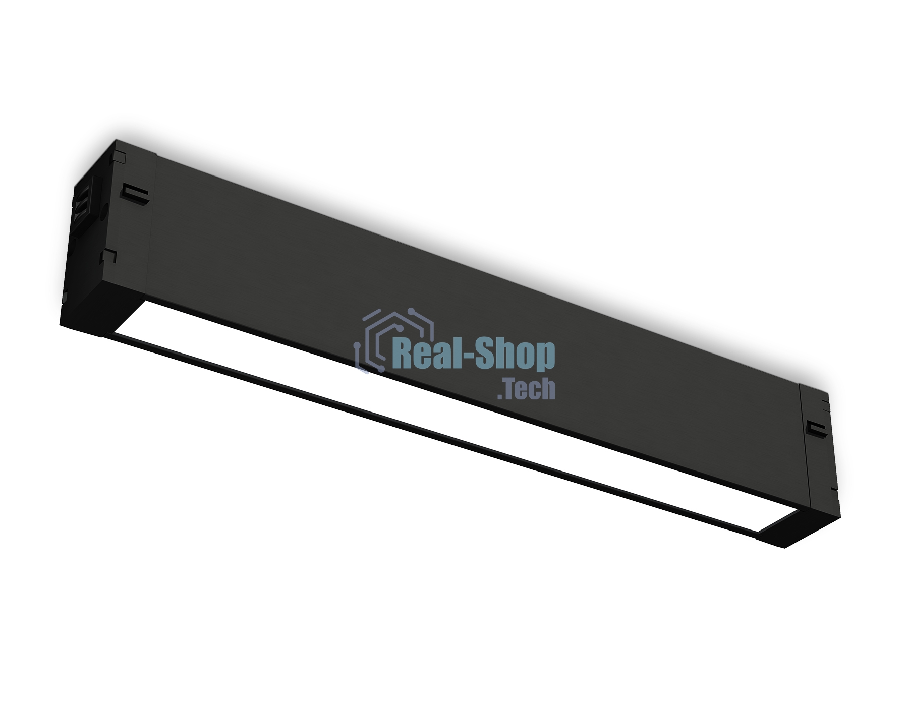 Светильник светодиодный трековый для шинопровода Magnetic Ambrella light GL1650 BK черный IP20 9W 4200K 220V 120° 232*25*42 (Без ПДУ)