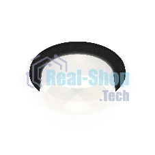 Комплект встраиваемого светильника Ambrella light XC6513066 SBK/FR черный песок/белый матовый MR16 GU5.3 (C6513, N6248)