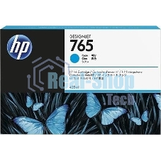 Картридж струйный HP 765 (F9J52A) голубой для HP Designjet T7200 (400мл)
