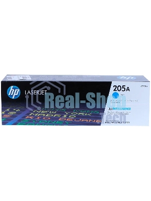 Картридж лазерный HP CF531A (HP 205A) голубой для HP LaserJet M180/M181 900 страниц.