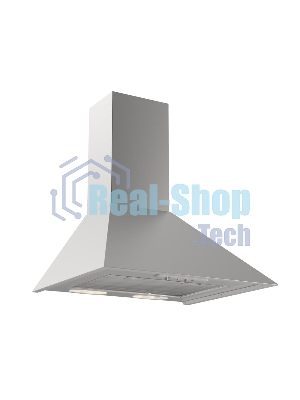 Вытяжка каминная Elikor Silver Storm 60Н-650-П3Л серебристый, 60 см, 650 куб. м/ч, 56 дБ