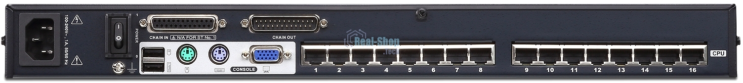 Переключатель ATEN KH1516A 16 Port Cat 5 High Density KVM SW W/POWER
