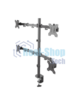 Кронштейн ONKRON D421E для четырех мониторов 13