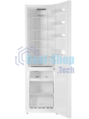 Холодильник Gorenje NRK6201PW4 белый двухкамерный 235/96л морозилка снизу, No Frost