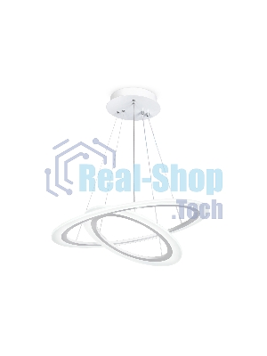 Светильник Ambrella light FA4355/2 WH белый 78W 3000K/4200K/6400K D580*670 (ПДУ РАДИО 2.4G)