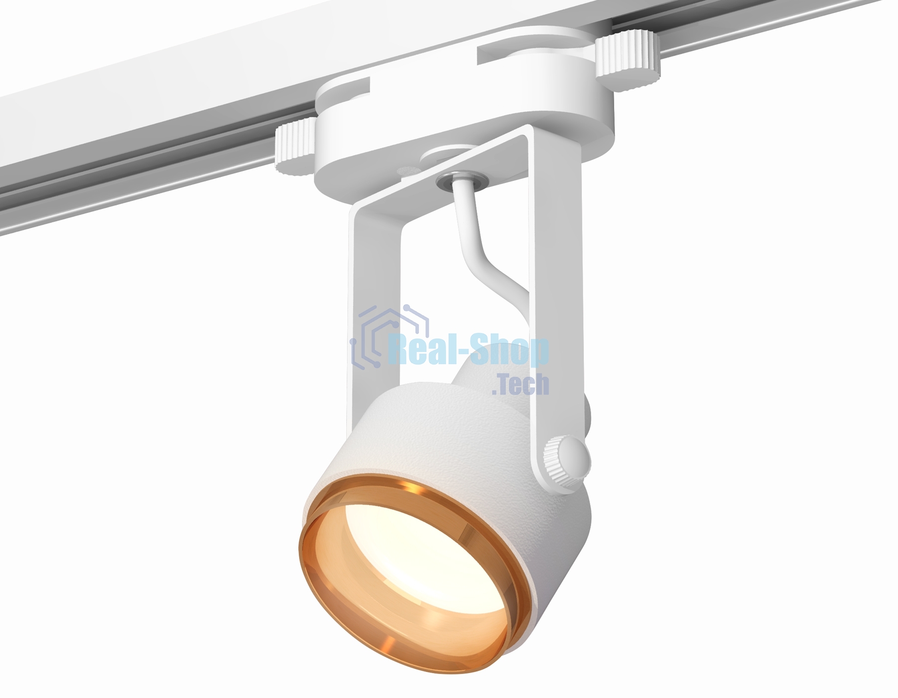 Светильник Ambrella light XT6601023 WH/PYG белый/золото желтое полированное MR16 GU10 (C6601, N6124)