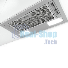 Вытяжка встраиваемая Bosch DLN52AA70 нержавеющая сталь, 53.4 см, 302 куб. м/ч, 65 дБ