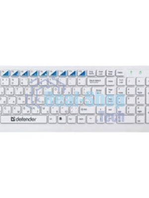 Комплект клавиатура+мышь Defender Skyline 895 беспроводной, USB, 2000 DPI, белый