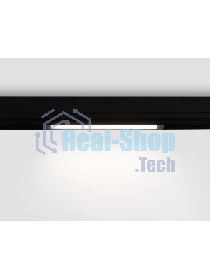 Светильник светодиодный трековый для шинопровода Magnetic Ambrella light GL1650 BK черный IP20 9W 4200K 220V 120° 232*25*42 (Без ПДУ)