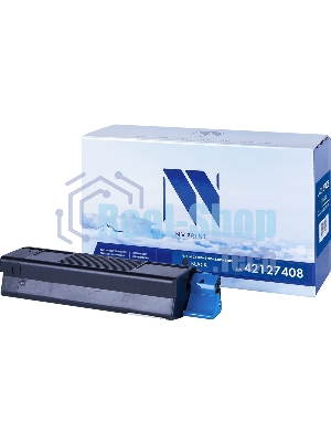 Картридж NVPrint совместимый Oki C5100/5200/5300/5400 черный для C5100/5200/5300/5400 42127408 (5000k)