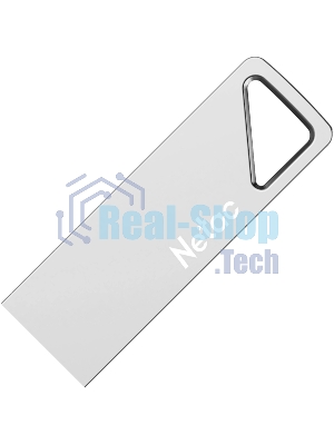 Флешка USB Netac U326 (NT03U326N-008G-20PN), 8Gb, USB 2.0, R/W 50/15, серебристый