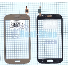 Сенсорное стекло (тачскрин) для Samsung Galaxy Grand Neo Duos GT-I9060 золотистое