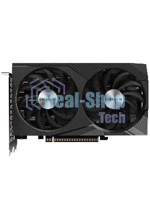Видеокарта Gigabyte GV-N3060WF2OC-12GD (V2.0) PCIE16 12288Mb 192 GDDR6 1792/15000 HDMIx2 DPx2 HDCP Ret