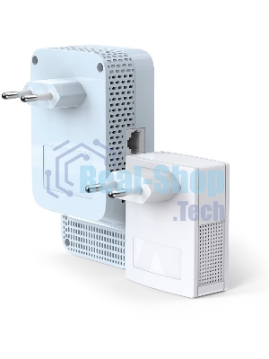 Комплект гигабитных TP-Link Wi‑Fi Powerline адаптеров AV1000 Gigabit Powerline ac Wi-Fi Kit, Dual band 802.11ac Wi-Fi - AC750 dual band Wi-Fi (433Mbps on 5GHz & 300Mbps on 2.4GHz)(TL-WPA7517 & TL-PA7017)