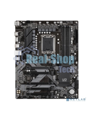 Материнская плата Gigabyte B760 DS3H DDR4, LGA 1700, Intel B760, 4xDDR4, 4xSATA, 2xM.2, 1xPCIe 4.0 x16, 4xPCIe 3.0 x1, 1xHDMI, 1xDP, 1x 1Gb LAN, 1xUSB 3.2 Gen 2, 1xUSB 3.2 Gen 2x2, 4xUSB 2.0, 3x3.5 мм, 7.1, ATX