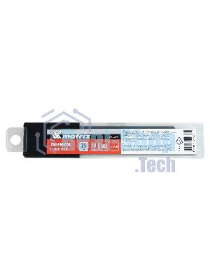 Лезвия Matrix 25 мм, сталь SK5, черный, 10 шт