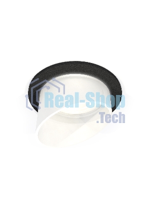 Комплект встраиваемого светильника Ambrella light XC6513068 SBK/FR черный песок/белый матовый MR16 GU5.3 (C6513, N6256)