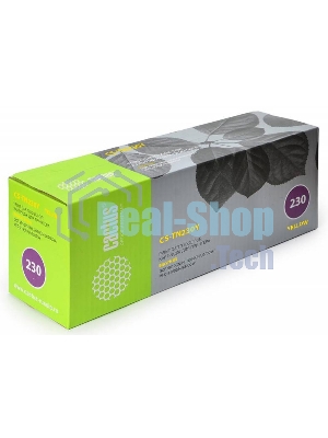 Картридж лазерный Cactus CS-TN230Y желтый (1400 стр.) для Brother HL-3040/3070, DCP-9010, MFC-9120/9320