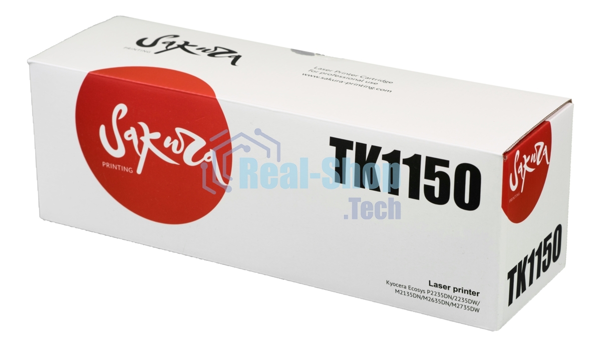 Картридж лазерный Sakura TK1150 для Kyocera Mita ECOSYS m2135dn/ m2635dn/ m2735dw/ p2235dn, p2235dw, черный, 3 000 к.