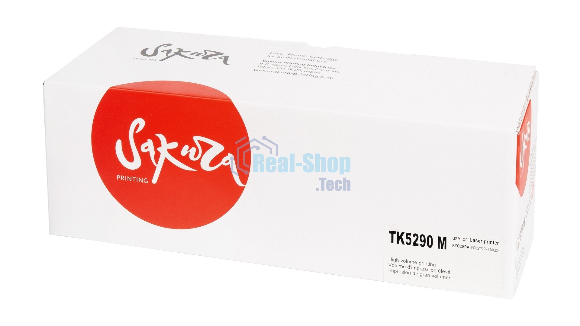 Картридж Sakura TK5290M для Kyocera Mita ECOSYS P7240cdn, пурпурный, 13 000к.