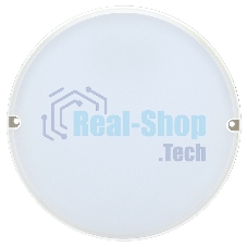 Светильник IEK LED ДПО 2014Д 12Вт IP54 6500К деж круг с АД