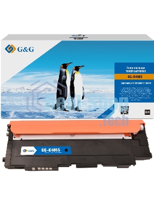 Картридж лазерный G&G GG-K406S черный (1500 стр.) для Samsung CLP-360/362/363/365/367/368, CLX-3300/3302/3303/3304/3305/3307