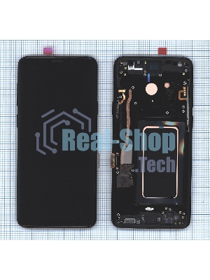 Дисплей (модуль) для Samsung Galaxy S9 Plus SM-G965F в сборе с тачскрином (Oled) черный