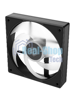 Вентилятор для корпуса ID-COOLING AS-120-ARGb-K черный 120мм 2000rpm 27.2db 4-pin