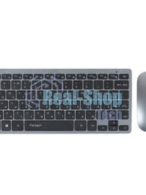 Комплект клавиатура+мышь Qumo Paragon K15/M21 беспроводной, USB, 1600 DPI, черный