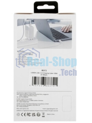 Кабель Type-C to Type-C, silica gel, 1м, 3A, 60W, PD (gray)