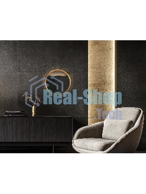 Настенный светильник Ambrella light LH53613 BS/BK латунь/черный 9W 3000K D250*55