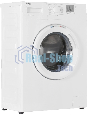 Стиральная машина Beko WRS5511BWW (7320110005) белый, загрузка фронтальная 5 кг, 1000 об/мин., класс: А