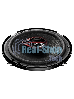 Колонки автомобильные Pioneer TS-R1651S-2 (без решетки) 300Вт 90дБ 4Ом 14.24см (6дюйм) (ком.:2кол.) коаксиальные трехполосные