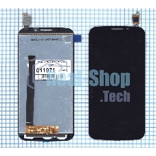 Дисплей для Alcatel Pop S7 7045Y черный