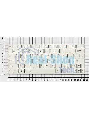 Клавиатура для ноутбука Asus Eee PC 1000 1000H 1000HD белый