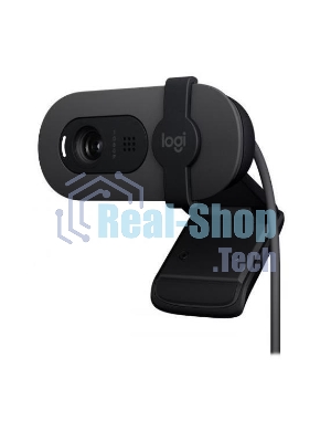 Веб-камера Logitech Brio 90 1920x1080, 30 кадр/с, USB Type-A, микрофон, крепление на мониторе